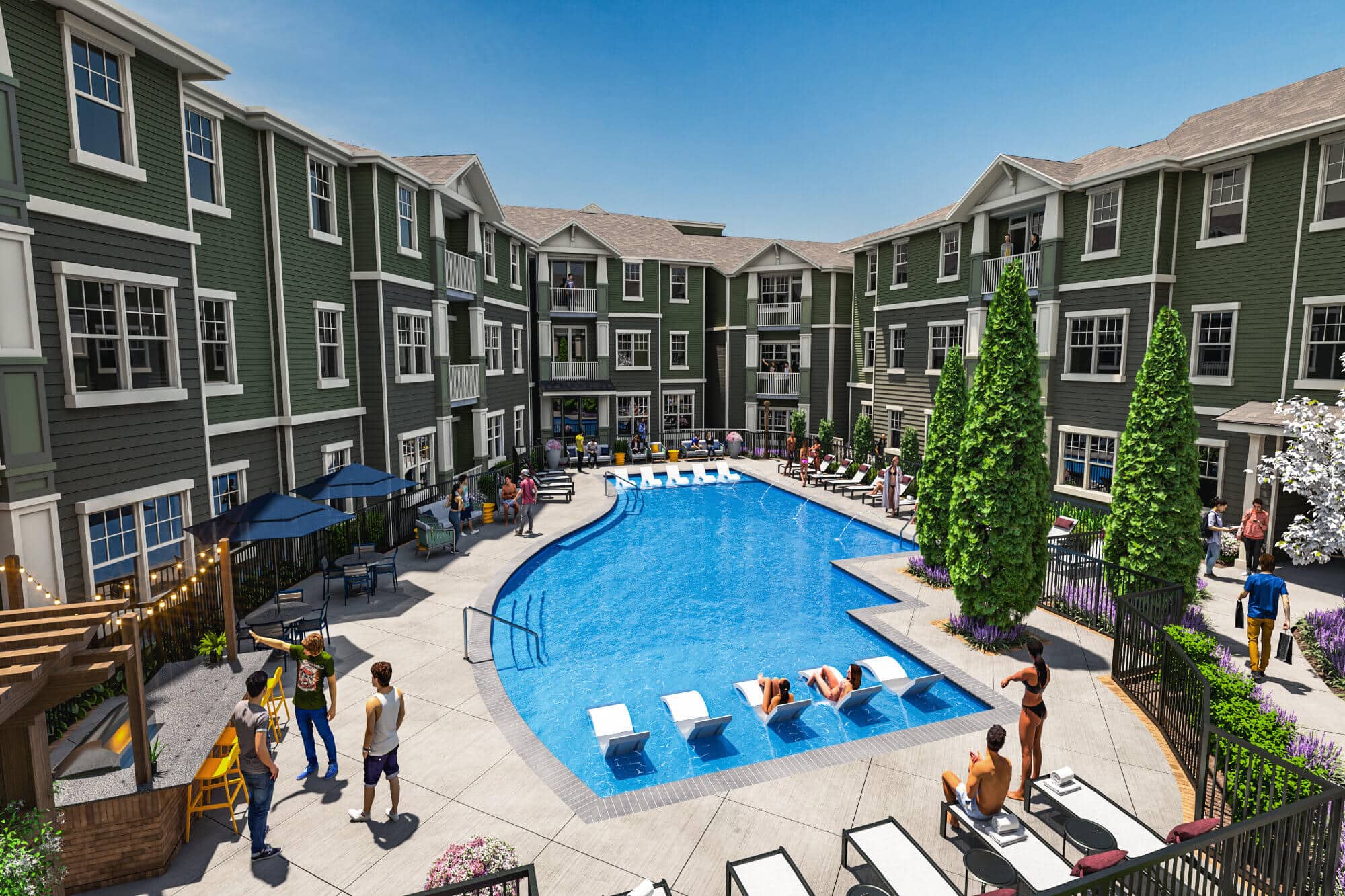14 sixtyfive off campus apartments near kennesaw university resort style pool